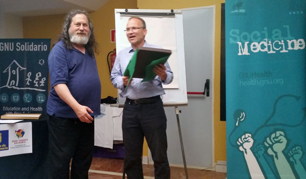 GNU Health - Individual Award 2016 - Richard Stallman